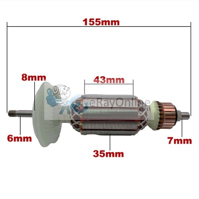 GWS%206-115%20Taşlama%20Endüvi%20Rotor