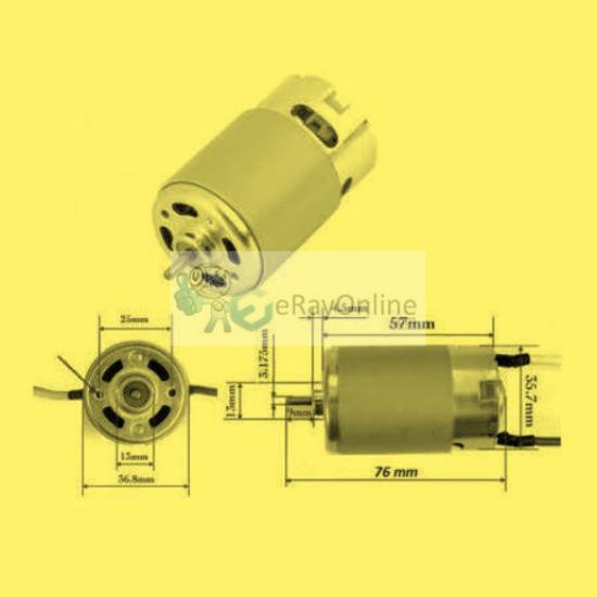 Akülü Matkap Küçük Tip Motoru 18V